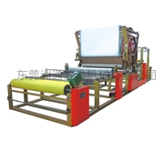 箱包復(fù)合機/貼合機－橫式單槽水膠網(wǎng)帶復(fù)合機/貼合機LD-002A1